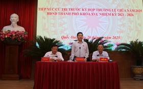 Lịch tiếp xúc cử tri của đại biểu HĐND Thành phố sau kỳ họp thường lệ giữa năm 2025 (đợt 1)