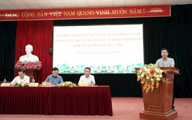 Cử tri đề nghị cấp kinh phí cho xã Thường Tín từ nguồn đấu giá quyền sử dụng đất