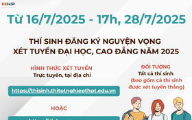 Mốc thời gian cần nhớ, những việc cần làm sau khi biết điểm thi tốt nghiệp THPT 2025