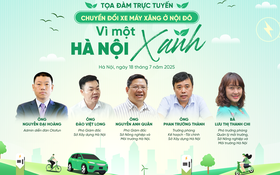 Toạ đàm: “Chuyển đổi xe máy xăng ở nội đô: Vì một Hà Nội xanh”