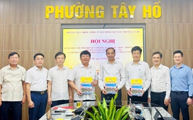 Thường trực HĐND - UBND - Ủy ban MTTQ Việt Nam phường Tây Hồ ký kết quy chế phối hợp