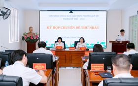 HĐND phường Bồ Đề tổ chức Kỳ họp chuyên đề xác lập nền tảng vận hành chính quyền hai cấp