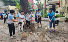 Phường Ba Đình ra quân thực hiện phong trào “Sáng - Xanh - Sạch - Đẹp”