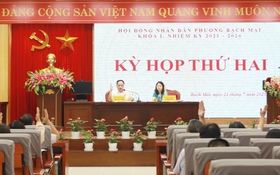 Kỳ họp thứ hai, HĐND phường Bạch Mai: Thông qua nhiều nội dung quan trọng