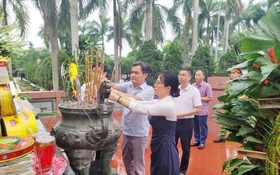 Phường Tây Hồ dâng hương tưởng niệm các Anh hùng liệt sĩ