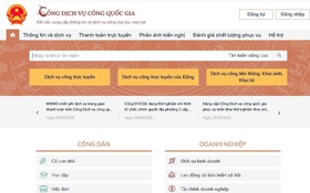 Đẩy mạnh tiếp nhận, giải quyết thủ tục hành chính trực tuyến trên Hệ thống dịch vụ công