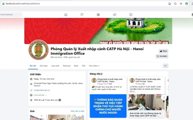 Công an Hà Nội tiếp nhận thông tin người nước ngoài vi phạm pháp luật về xuất nhập cảnh qua trang Facebook