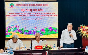 Phát huy vai trò của người cao tuổi trong xây dựng “Người Hà Nội thanh lịch, văn minh”