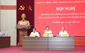 Phường Vĩnh Hưng: Đối thoại để lắng nghe người dân hiến kế