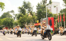 Hà Nội phân luồng giao thông phục vụ Lễ diễu binh, diễu hành dịp Quốc khánh 2/9