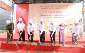 Phường Vĩnh Hưng khởi công dự án trường học đầu tiên