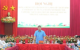 Phó Chủ tịch UBND Thành phố Nguyễn Mạnh Quyền chỉ đạo tháo gỡ nhiều khó khăn, vướng mắc tại xã Hát Môn