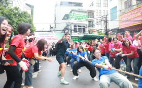 Phường Vĩnh Tuy: Sôi nổi chùm hoạt động thể thao chào mừng Đại hội đại biểu Đảng bộ phường lần thứ I