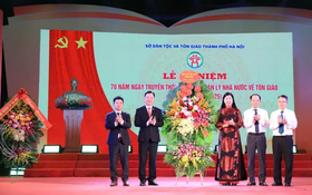 Kỷ niệm 70 năm Ngày truyền thống ngành Quản lý nhà nước về tôn giáo