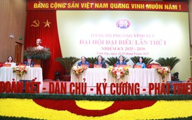239 đại biểu tham dự Đại hội đại biểu Đảng bộ phường Vĩnh Tuy lần thứ I