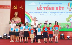 Phường Vĩnh Hưng: Tạo môi trường sống an toàn, thân thiện để trẻ em phát triển toàn diện