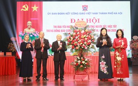 Phát động phong trào thi đua yêu nước trong đồng bào Công giáo Thủ đô lần thứ VII