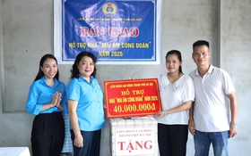 Hà Nội: Hơn 1,2 tỷ đồng tiếp sức giấc mơ an cư cho đoàn viên khó khăn