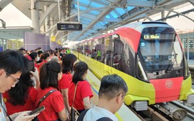 Tàu điện chạy xuyên đêm phục vụ Tổng duyệt và Lễ diễu binh, diễu hành 80 năm Quốc khánh 2/9