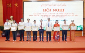 Đảng bộ phường Long Biên: Tổng kết công tác chỉ đạo Đại hội lần thứ I, khẳng định quyết tâm mới cho nhiệm kỳ 2025-2030