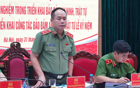 Bảo đảm tuyệt đối an ninh, an toàn các hoạt động Lễ kỷ niệm 80 năm Quốc khánh 2/9