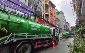 Hiện tượng bùn trào trong thi công đường sắt đô thị đoạn Nhổn - Ga Hà Nội đã được kiểm soát