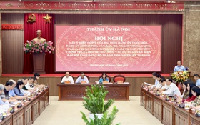 Tiếp tục tiếp thu, bổ sung Dự thảo văn kiện Đại hội Đảng bộ Thành phố đảm bảo chất lượng cao nhất