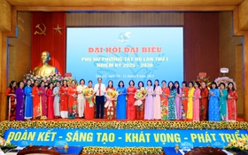 Đại hội Đại biểu Phụ nữ phường Tây Hồ lần thứ I thành công tốt đẹp