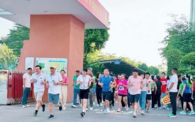 Xã Nam Phù tổ chức chung kết Giải chạy Báo Hànộimới mở rộng lần thứ 50 - Vì hòa bình năm 2025