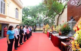 Lãnh đạo Thành phố dâng hương tưởng niệm cố Tổng Bí thư Trần Phú