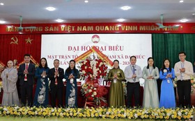 Đại hội MTTQ Việt Nam xã Đa Phúc thành công tốt đẹp