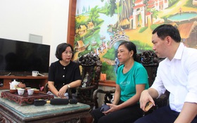 MTTQ Việt Nam Thành phố thăm hỏi, trao hỗ trợ gia đình nạn nhân vụ cháy tại xã Thường Tín