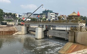Tiếp tục bổ cập nước từ Nhà máy xử lý nước thải Yên Xá trả lại 