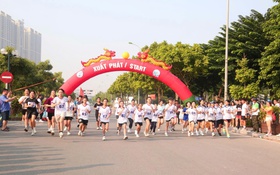 Sôi nổi Chung kết Giải chạy Báo Hànộimới mở rộng lần thứ 50 - Vì hòa bình phường Dương Nội năm 2025
