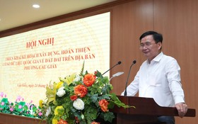 Cầu Giấy thúc đẩy chuyển đổi số với kế hoạch làm giàu, làm sạch cơ sở dữ liệu đất đai