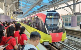 Đường sắt đô thị của Hà Nội vận chuyển an toàn gần 1,8 triệu lượt hành khách