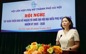 Hội Liên hiệp phụ nữ Thành phố tập huấn triển khai kế hoạch tổ chức Đại hội đại biểu phụ nữ cấp xã