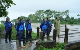 Xã Thanh Oai: Các trạm bơm hoạt động hết công suất để tiêu úng