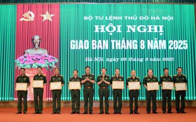 Bộ Tư lệnh Thủ đô Hà Nội tổng kết thực hiện nhiệm vụ phục vụ A80
