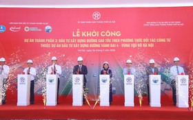 Khởi công dự án thành phần 3 cao tốc Vành đai 4 - Vùng Thủ đô Hà Nội