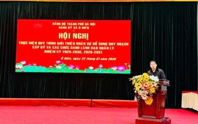 Đảng uỷ xã Ô Diên tổ chức hội nghị giới thiệu nhân sự bổ sung quy hoạch cấp uỷ và các chức danh lãnh đạo, quản lý