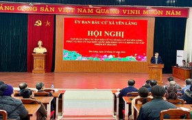 Tổ chức Hội nghị tập huấn nghiệp vụ công tác bầu cử, góp phần tổ chức thành công cuộc bầu cử nhiệm kỳ 2026 - 2031