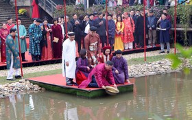 Hà Nội tái hiện các nghi thức đón Tết của cung đình Thăng Long xưa