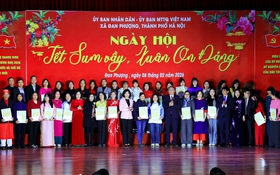 Chủ tịch HĐND Thành phố Phùng Thị Hồng Hà dự Ngày hội “Tết sum vầy - Xuân ơn Đảng” tại xã Đan Phượng