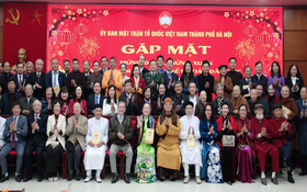 MTTQ Việt Nam Thành phố gặp mặt mừng khối đại đoàn kết dân tộc Xuân Bính Ngọ