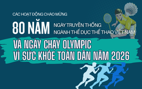 Hà Nội tổ chức Ngày chạy Olympic và các hoạt động chào mừng 80 năm Ngày truyền thống Ngành Thể dục thể thao Việt Nam
