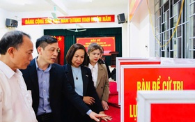 Mặt trận phường Dương Nội triển khai xây dựng bản đồ số phục vụ công tác bầu cử