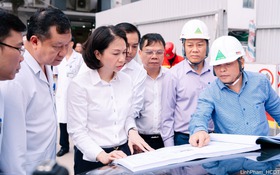 Phó Chủ tịch UBND Thành phố Vũ Thu Hà kiểm tra tiến độ triển khai các dự án y tế trọng điểm