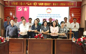 Ký kết giao ước thi đua Mặt trận các thành phố trực thuộc Trung ương năm 2026