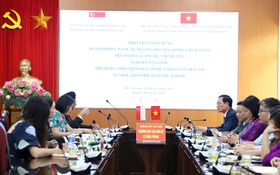 Hà Nội - Singapore thúc đẩy hợp tác đào tạo cán bộ, hướng tới quản trị đô thị hiện đại, bền vững